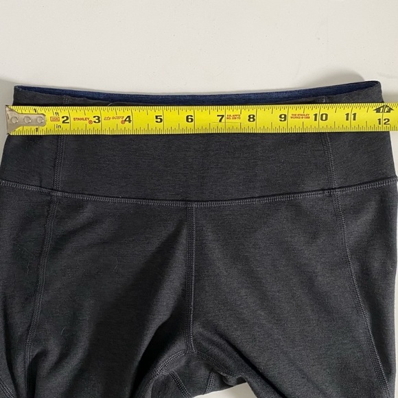 Outdoor Voices Dipped Colorblock 7/8 Leggings Charcoal Navy Size XS - Picture 9 of 12